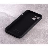 Силиконовый чехол SOFT Silicone Case для iPhone 14 (без лого) черный