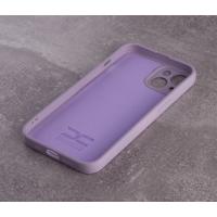 Силиконовый чехол SOFT Silicone Case для iPhone 14 (без лого) глициния