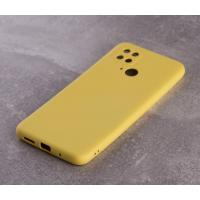 Силіконовий чохол SOFT Silicone Case для телефону Xiaomi Redmi 10c (без лого) лимонний