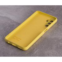 Силиконовый чехол SOFT Silicone Case для Samsung A14 (без лого) лимонный