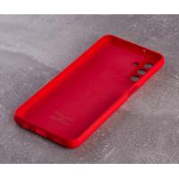 Силиконовый чехол SOFT Silicone Case для Samsung A14 (без лого) красный