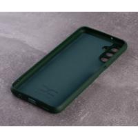 Силіконовий чохол SOFT Silicone Case для телефону Samsung A14 (без лого) темно-зелений