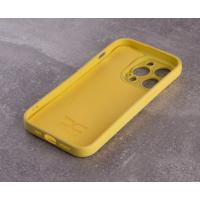 Силиконовый чехол SOFT Silicone Case для iPhone 13 Pro (без лого) лимонный