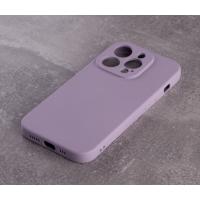 Силиконовый чехол SOFT Silicone Case для iPhone 14 Pro Max (без лого) глициния