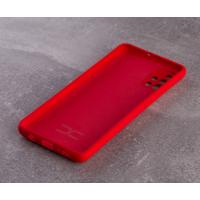 Силиконовый чехол SOFT Silicone Case для Samsung A51 (без лого) красный