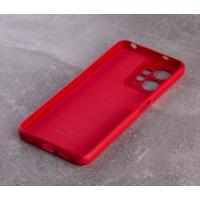 Силіконовий чохол SOFT Silicone Case для телефону Xiaomi Redmi Note 12 4G (без лого) червоний