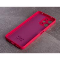 Силиконовый чехол SOFT Silicone Case для Xiaomi Redmi 12 (без лого) малиновый