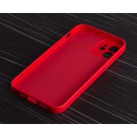 Силиконовый чехол MagSafe SOFT для iPhone 12 красный