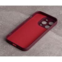 Силиконовый чехол MagSafe SOFT для iPhone 12 Pro бордовый