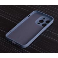 Силиконовый чехол MagSafe SOFT для iPhone 12 Pro серо-синий