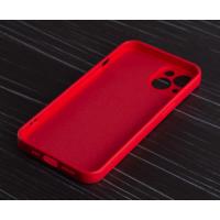 Силиконовый чехол MagSafe SOFT для iPhone 13 красный