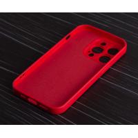 Силиконовый чехол MagSafe SOFT для iPhone 13 Pro Max красный