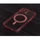 Силиконовый чехол MagSafe SHADE PHONE для iPhone 13 розовый