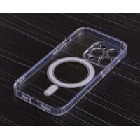 Силіконовий чохол MagSafe SHADE PHONE для iPhone 14 Pro прозорий