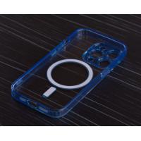 Силиконовый чехол MagSafe SHADE PHONE для iPhone 14 Pro синий