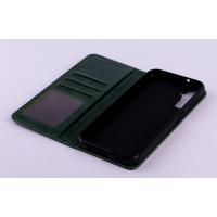 Чохол-книга DC ELEGANT для телефону Samsung A34 темно-зелений