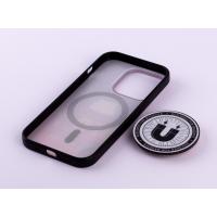 Силіконовий чохол MagSafe Boter"3D" + magsafe PopSocket для телефону iPhone 14 Pro 03 microcircuit