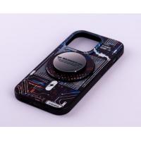 Силіконовий чохол MagSafe Boter"3D" + magsafe PopSocket для телефону iPhone 14 Pro 03 microcircuit