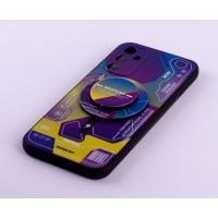 Силіконовий чохол MagSafe Boter"3D" + magsafe PopSocket для телефону Samsung A14 04 abstraction