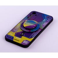 Силіконовий чохол MagSafe Boter"3D" + magsafe PopSocket для телефону Samsung A34 04 abstraction