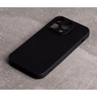 Силиконовый чехол MagSafe SOFT для iPhone 14 Pro черный