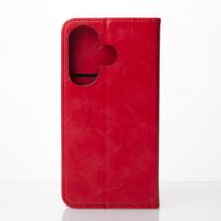 чехол-книга DC ELEGANT для Xiaomi Poco F6/Redmi Turbo 3 красный