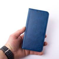 чехол-книга DC ELEGANT для Xiaomi Poco F6/Redmi Turbo 3 синий