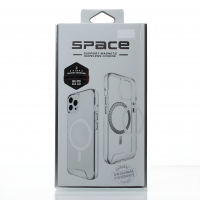 Чохол MagSafe SPACE CASE для телефону iPhone 13 прозорий