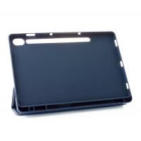 Чохол зі штучної шкіри SmartCover для планшета Samsung Galaxy Tab S9 FE темно-синій