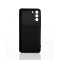 Силиконовый чехол CAMERA PROTECTION для Samsung S21 FE черный