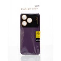 Силиконовый чехол CAMERA PROTECTION для Tecno Spark 10C (kl5m) фиолетовый