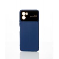 Силіконовий чохол CAMERA PROTECTION для Vivo Y15s темно-синій