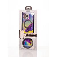 Силіконовий чохол MagSafe Boter"3D" + magsafe PopSocket для телефону iPhone 15 Pro Max 04 abstraction