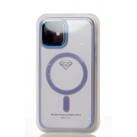 Силиконовый чехол MagSafe COLORS для iPhone 12 / iPhone 12 Pro фиалковый