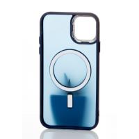 Силіконовий чохол MagSafe MATTE для iPhone 14 темно-синій