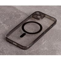 Силіконовий чохол MagSafe SHADE PHONE для iPhone 15 Plus чорний