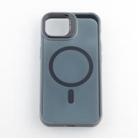 Силиконовый чехол MagSafe SHADOW для iPhone 13 серый
