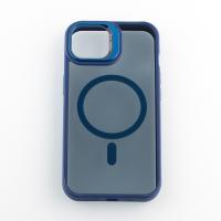 Силіконовий чохол MagSafe SHADOW для телефону iPhone 13 синій