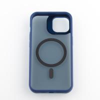 Силіконовий чохол MagSafe SHADOW для телефону iPhone 13 синій