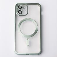 Силіконовий чохол MagSafe SHINING MATTE для телефону iPhone 11 м'ятний