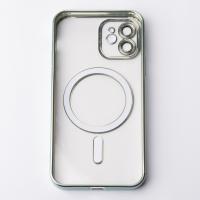 Силіконовий чохол MagSafe SHINING MATTE для телефону iPhone 11 м'ятний