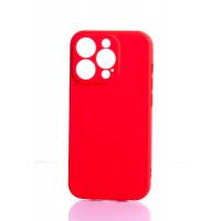 Силиконовый чехол MagSafe SOFT для iPhone 15 Pro Max красный