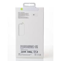 Пластиковый чехол OrigCase "Clear" with MagSafe для iPhone 15 пудра