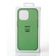 Пластиковый чехол OrigCase "Clear" with MagSafe для iPhone 15 зеленый