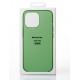 Пластиковый чехол OrigCase "Clear" with MagSafe для iPhone 15 Pro зеленый
