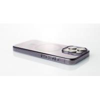 Пластиковий чохол OrigCase "Clear" with MagSafe для телефону iPhone 15 Pro фіолетовий