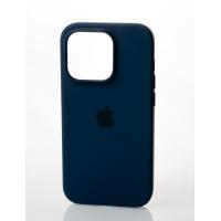 Силиконовый чехол OrigCase "Colors" with MagSafe для iPhone 15 Storm Blue