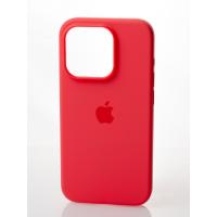 Силиконовый чехол OrigCase "Colors" with MagSafe для iPhone 15 Plus Guava