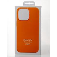 Силиконовый чехол OrigCase "Colors" with MagSafe для iPhone 15 Pro Orange Sorbet