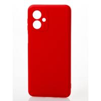 Силиконовый чехол SOFT Silicone Case для Motorola Moto G54 (без лого) красный